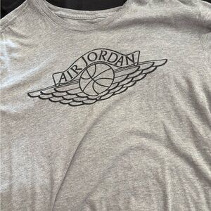 Jordan Gray Short Sleeve Tee